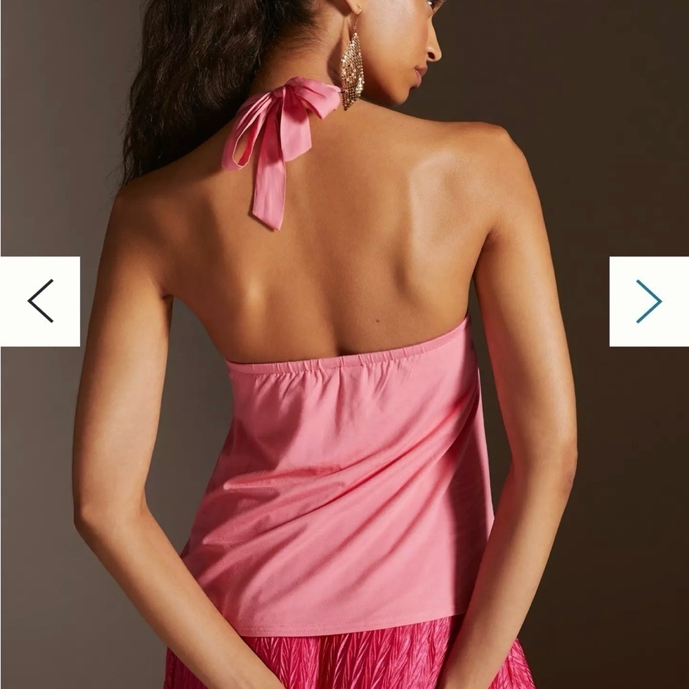 NWT DOLAN cowl neck halter top, Size 1X - Picture 2 of 6